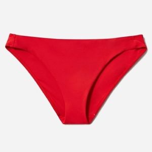 Everlane Bikini Bottom Red EUC